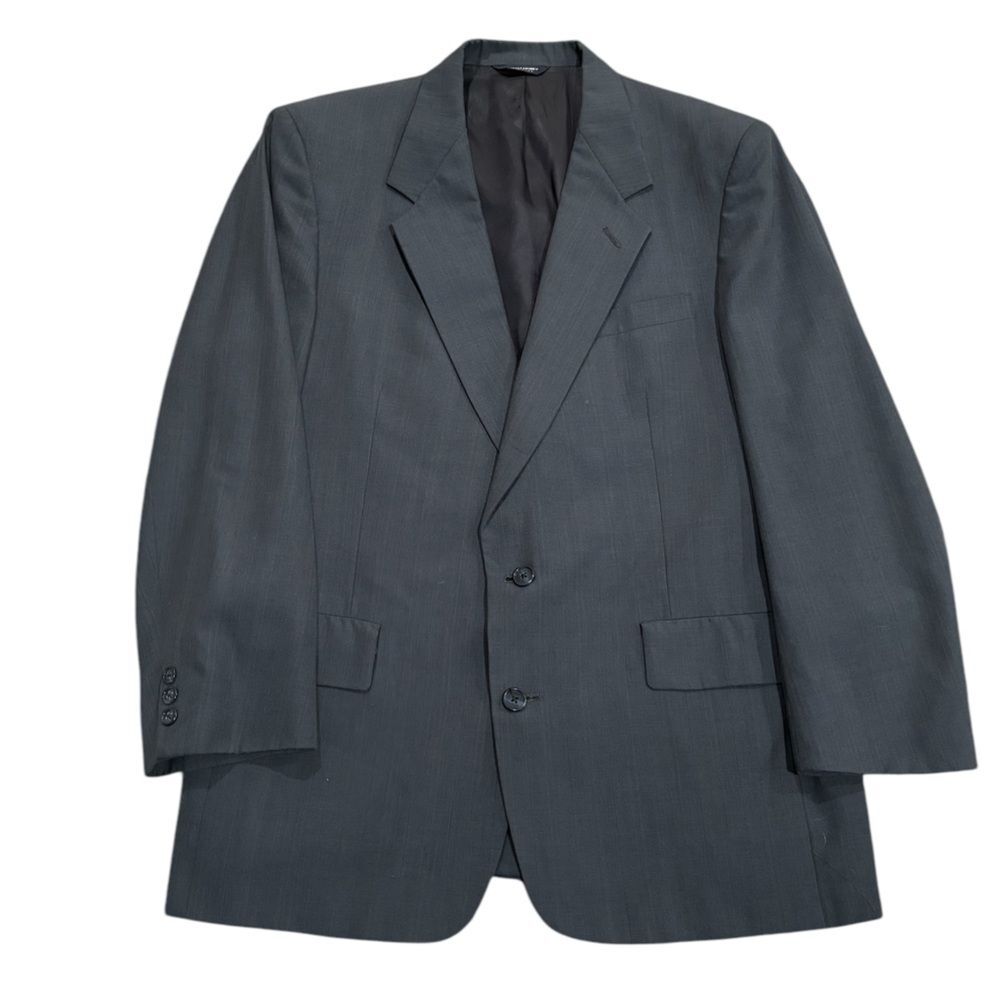 Men’s Gray Suit Jacket/ Sports Coat Dress Blazer by Kuppenheimer- 43R